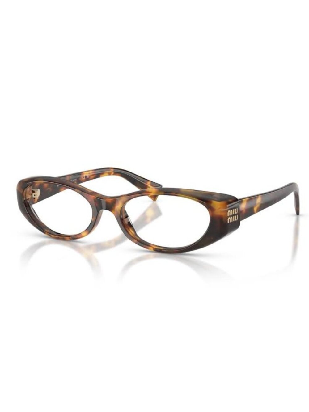 New MU03ZV Miu Miu Eyeglasses Havana MU 03ZV 14L1O1 AUTHENTIC
